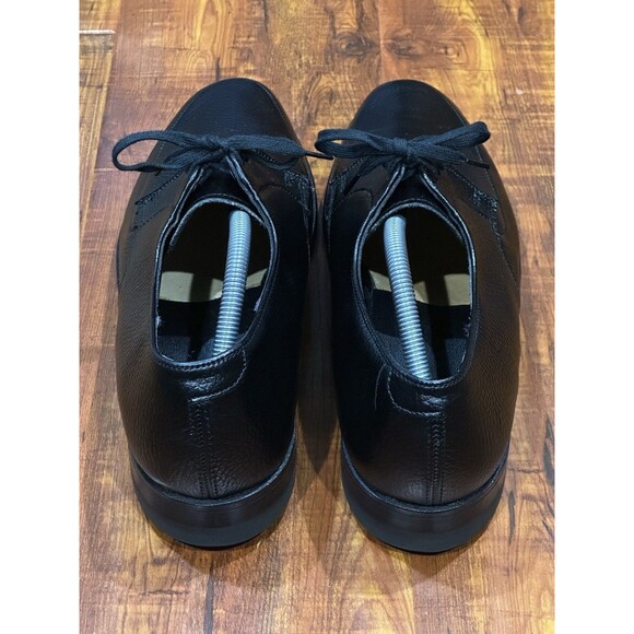 Men’s Stacy Adams Porto-Ped Black Pebbled Leather Sole Dress Shoes Size 10.5 NOS main image 12